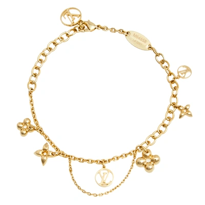 Louis Vuitton MONOGRAM Blooming supple bracelet (M64858)