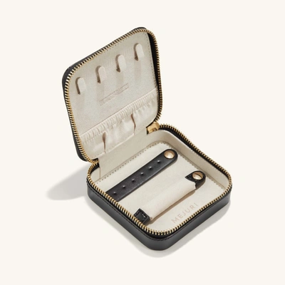 Mejuri Travel Case Black In Black