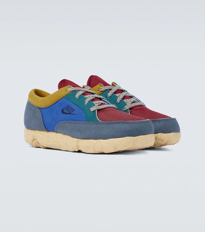 Shop Nike Be-do-win Suede Sneakers In Hyper Royal/midnigh
