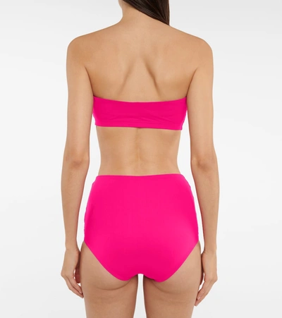 Shop Karla Colletto Basics High-rise Bikini Bottoms In Primrose