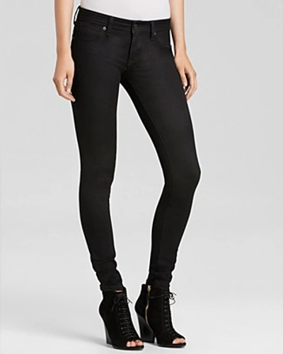 Shop Burberry Skinny Jeans In Black