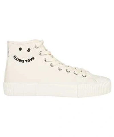 Shop Paul Smith Kibby Sneakers In White