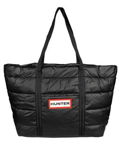 Shop Hunter Original Puffer Tote Bag In Black