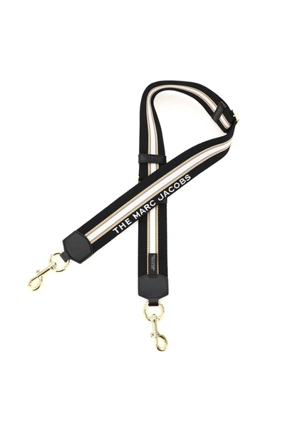 Shop Marc Jacobs The Sport Stripe Webbing Strap In Mixed Colours