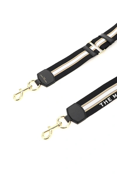 Shop Marc Jacobs The Sport Stripe Webbing Strap In Mixed Colours