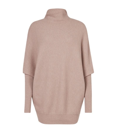 Shop Allsaints Wool Ridley Sweater In Pink