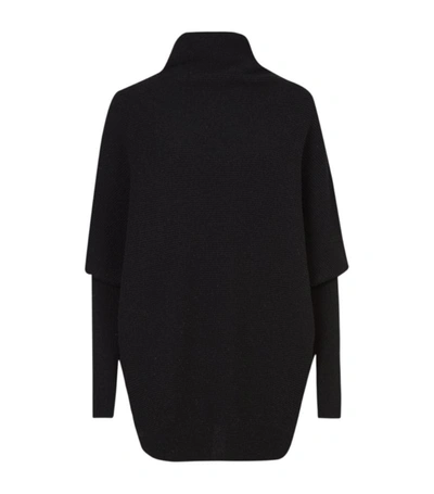 Shop Allsaints Wool Ridley Sweater In Black