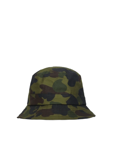 Barbour Camouflage-print Bucket Hat In Olive Bape Camo | ModeSens