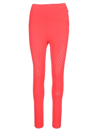 Shop Adidas By Stella Mccartney Logo Print Leggings In Pink