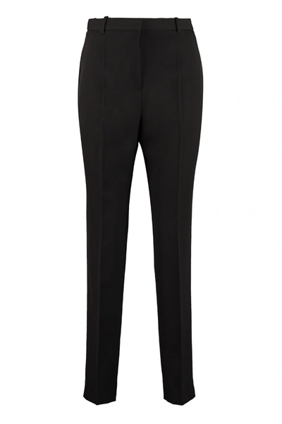 Shop Givenchy Slim Fit Trousers In Black