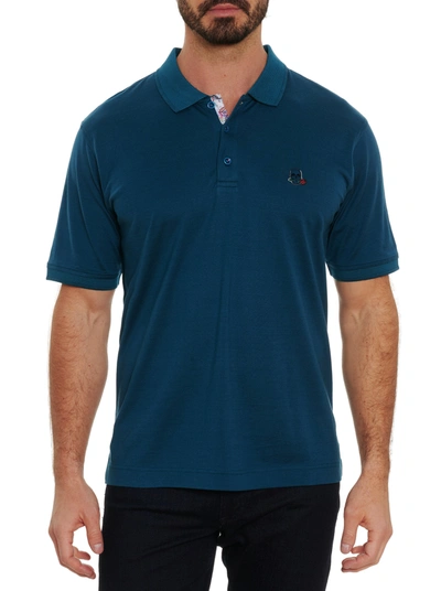 Shop Robert Graham Archie Polo In Lt. Pink