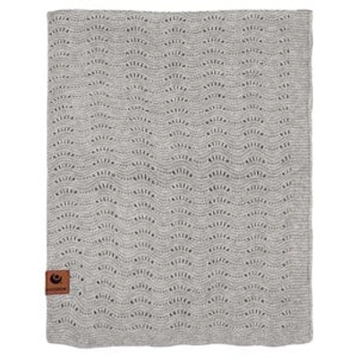 Shop Easygrow Grey Melange Grandma Wave Blanket