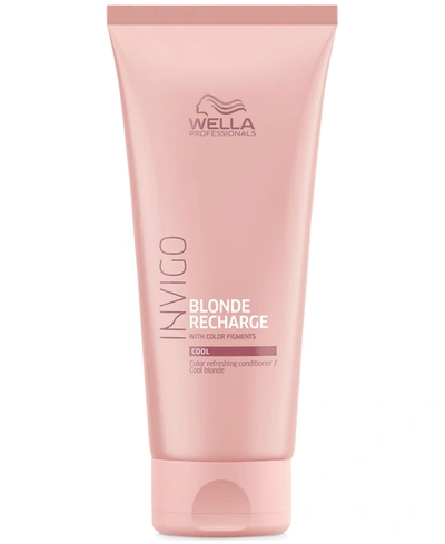 Shop Wella Invigo Blonde Recharge Color Refreshing Conditioner - Cool Blonde, 6.7-oz, From Purebeauty Salon & S