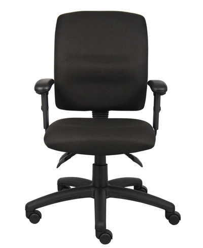 Shop Boss Office Products Multi-function Fabric Task Chair W/ Adjustable Arms