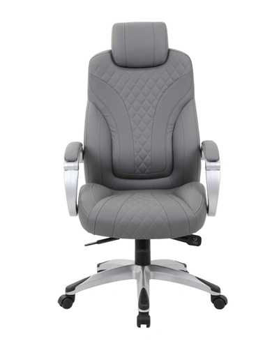 Shop Boss Office Products Hinged Arm Executive Chair With Synchro-tilt