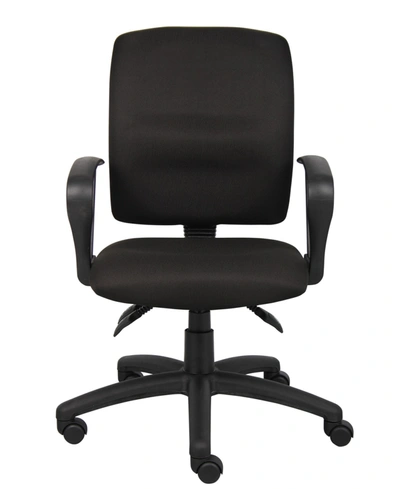 Shop Boss Office Products Multi-function Fabric Task Chair W/loop Arms