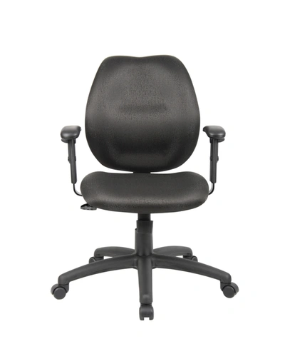Shop Boss Office Products Mid-back Task Chair With Adjustable Arms