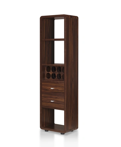 Shop Furniture Of America Lionell Standing Wine Cabinet