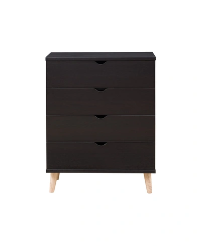 Shop Furniture Of America Massenburg Ii Modern 4-drawer Chest