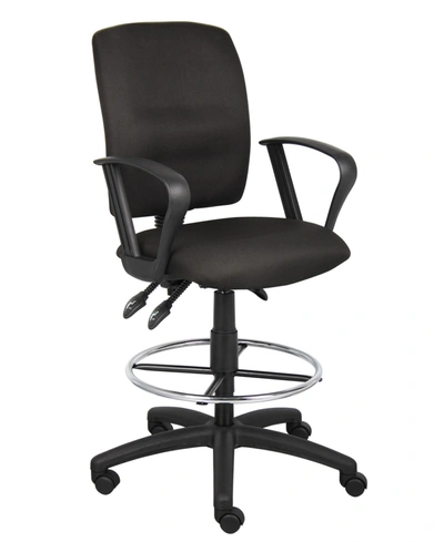 Shop Boss Office Products Multi-function Drafting Stool W/ Loop Arms