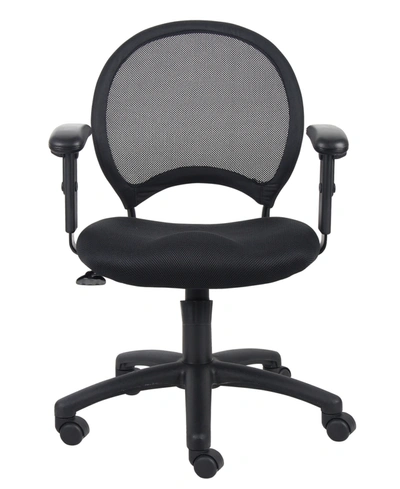 Shop Boss Office Products Mesh Chair With Adjustable Arms