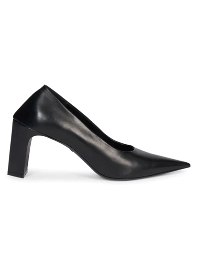 Shop Balenciaga Women's Blade Pointed Toe Pumps In Black