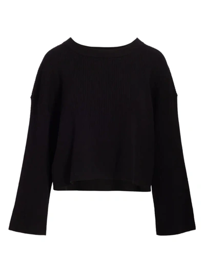 Shop Splendid Women's Rumi Rib-knit Sweater In Black