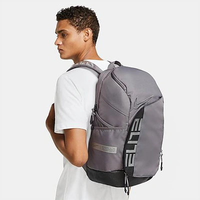 Nike Elite Pro Hoops Basketball Backpack In Black/black/grey | ModeSens
