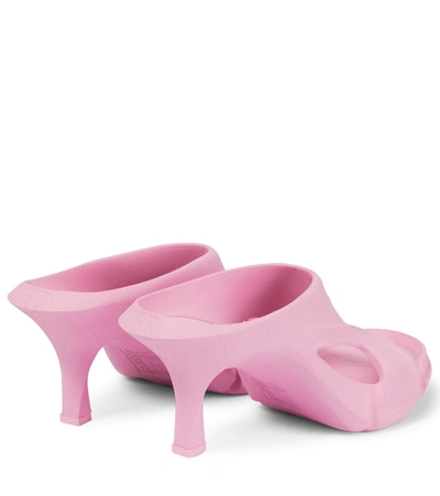 Shop Balenciaga Mold Sandals In Candy Pink