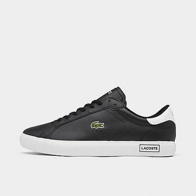 Shop Lacoste Men's Powercourt 721 2 Casual Shoes In Black/white