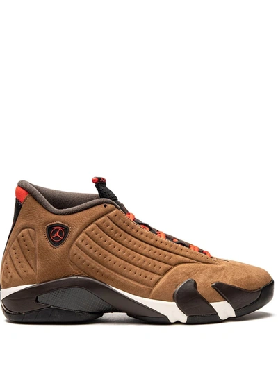 Shop Jordan Air  14 Retro Se "winterized" Sneakers In Brown