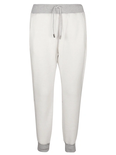 Dsquared2 Cotton Jersey Jogging Pants In M Grey Melange