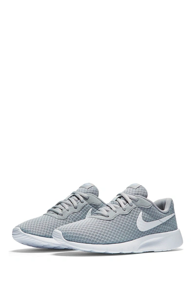 Shop Nike Tanjun Sneaker In Wlfgry/white