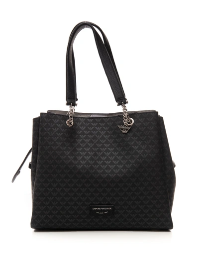 Emporio Armani Bag With Logo Detail Black Woman | ModeSens