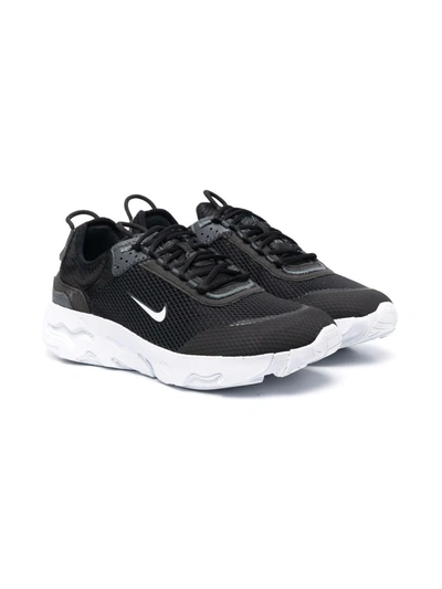 Nike Teen React Live Low-top Sneakers In Black