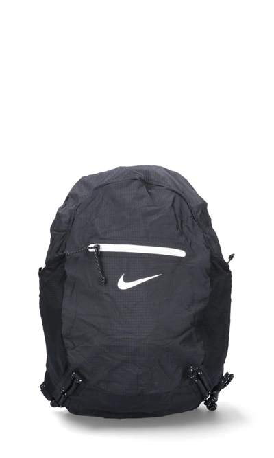 Shop Nike Logo Backpack In Black