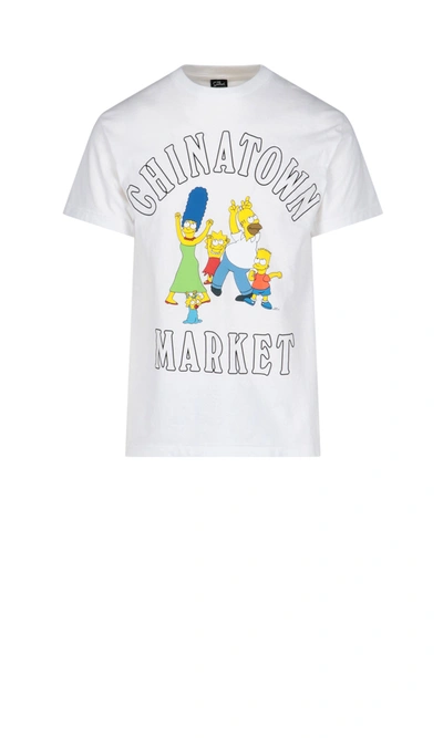 Shop Chinatown Market X The Simpsons 'family Og' T-shirt In White