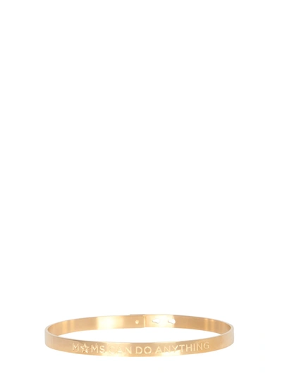 Shop Label K Rigid Bracelet In Gold