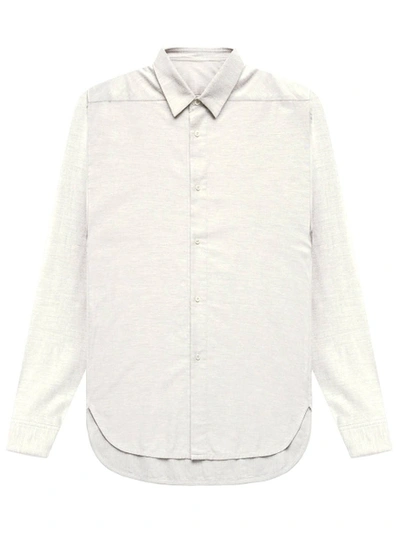 Shop Fear Of God Long Sleeve Button Up Cream White