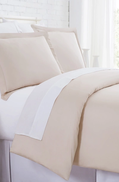 Southshore Fine Linens Luxury Collection 300 Thread-count Long Staple Cotton Oversized Duvet Cover Sets In Sand