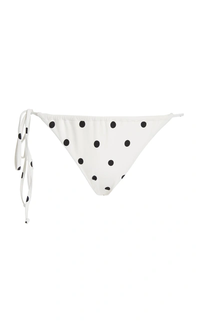 Shop Sir Women's Devin Polka-dot Bikini Briefs In Ivory