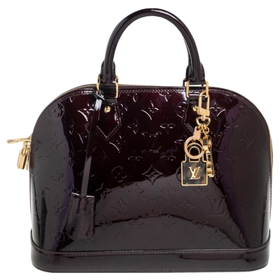 Louis Vuitton Amarante Monogram Vernis Leather Alma PM Bag Louis Vuitton |  The Luxury Closet