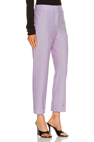 Shop Givenchy Slim Fit Pant In Lilac