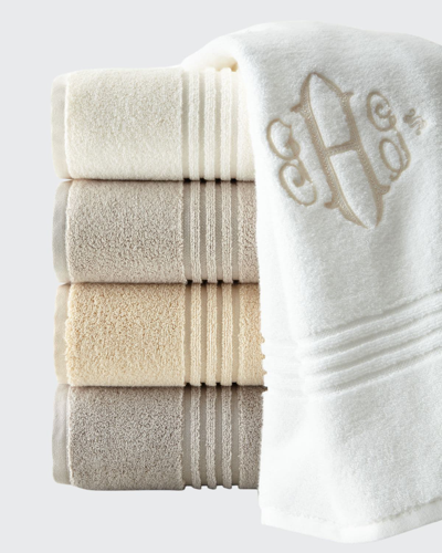 Shop Peacock Alley Chelsea Hand Towel In Ivory