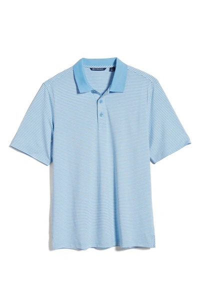Shop Cutter & Buck Forge Drytec Stripe Performance Polo In Atlas