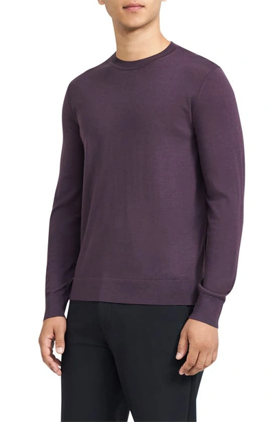 Shop Theory Regal Crewneck Sweater In Farrow