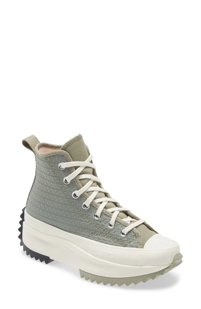 Shop Converse Chuck Taylor® All Star® Run Star Hike High Top Platform Sneaker In Light Field Surplus