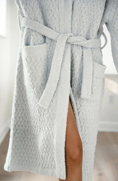 Shop Sunday Citizen Snug Waffle Robe In Cloud Grey