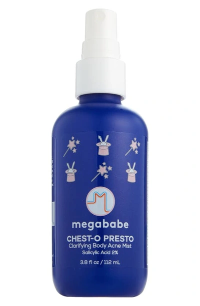 Megababe Chest-o Presto Clarifying Body Acne Mist In Blue