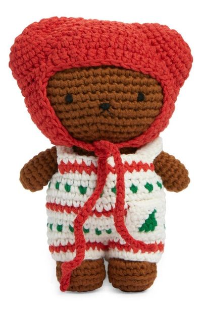 JUST DUTCH BORIS BEAR CHRISTMAS OUTFIT STUFFED ANIMAL 894 600 414 9104